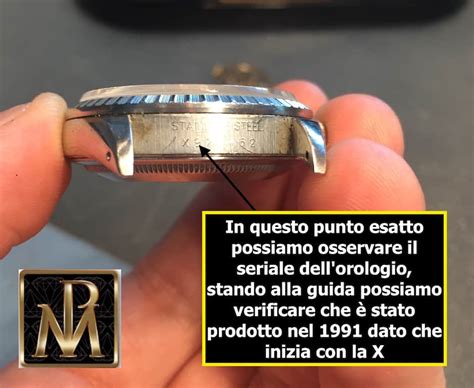 codice seriale lettera m rolex|rolex serial number lookup.